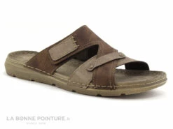Morans PAGRIS - Marron Beige - Brides Croisees - Mule Homme -LA BONNE POINTURE Soldes cd24607c73b9e66c561f35ea11d5d5ef 1800301 136133