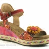 Laura Vita FACYO 06 Rouge - Fleur - Nu-pieds Compense -LA BONNE POINTURE Soldes cd24607c73b9e66c561f35ea11d5d5ef 2858301 158127