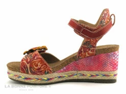 Laura Vita FACYO 06 Rouge - Fleur - Nu-pieds Compense 11 Laura Vita FACYO 06 Rouge - Fleur - Nu-pieds Compense -LA BONNE POINTURE Soldes cd24607c73b9e66c561f35ea11d5d5ef 2858301 158129