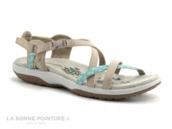 Skechers - Reggae Slim Vacay - Taupe - 40955 - Nu-pieds Vegan Femme -LA BONNE POINTURE Soldes cd24607c73b9e66c561f35ea11d5d5ef 2875001 159397