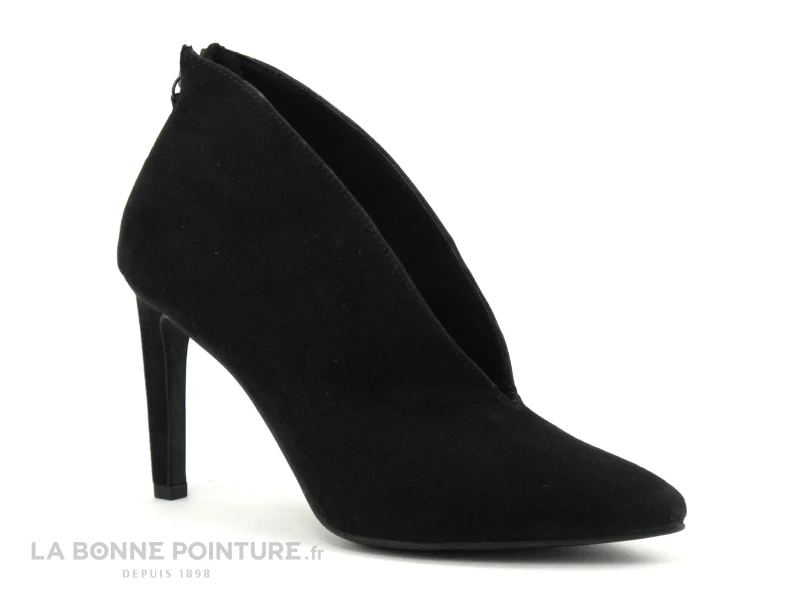 Marco Tozzi 2-25019-27 Black - Escarpin Montant Talon Haut - Zip 7 Marco Tozzi 2-25019-27 Black - Escarpin Montant Talon Haut - Zip – Image 5