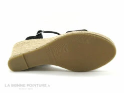 Tamaris 1-28300-28 Black - Sandale Espadrille Compensee Noire -LA BONNE POINTURE Soldes cd24607c73b9e66c561f35ea11d5d5ef 3340801 168065