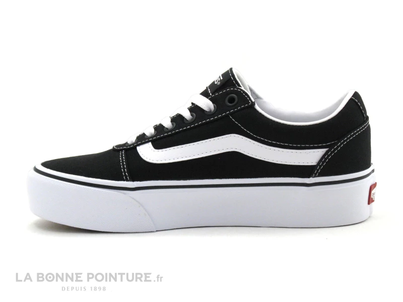 Vans WARD PLATFORM Black White - VN0A3TLC1871 - Basket Plateforme 5 Vans WARD PLATFORM Black White - VN0A3TLC1871 - Basket Plateforme – Image 3