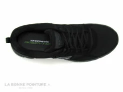 Skechers Burns Agoura - Black - 52635 - Chaussure Sport Homme -LA BONNE POINTURE Soldes cd24607c73b9e66c561f35ea11d5d5ef 3484801 171983