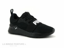 Puma WIRED RUN PS - Basket Noire Enfant -LA BONNE POINTURE Soldes cd24607c73b9e66c561f35ea11d5d5ef 9718101 161064
