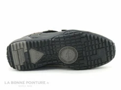 Dockers 44BN006-650120 - Basket Noir-gris Homme - 2 Velcros -LA BONNE POINTURE Soldes cd24607c73b9e66c561f35ea11d5d5ef a305401 179138