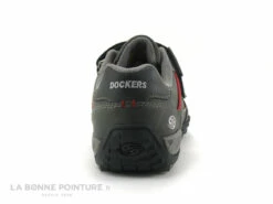 Dockers 44BN006-650120 - Basket Noir-gris Homme - 2 Velcros -LA BONNE POINTURE Soldes cd24607c73b9e66c561f35ea11d5d5ef a305401 179142