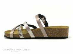 Autenti 689658 - Rose Beige Metal - Python - Mule Talon Compense -LA BONNE POINTURE Soldes cd24607c73b9e66c561f35ea11d5d5ef img 0010.jpg 159968