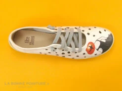 Alce Shoes 9235 - Blanc Noir - Femme Chapeau - Ballerine -LA BONNE POINTURE Soldes cd24607c73b9e66c561f35ea11d5d5ef img 0036.jpg 146647