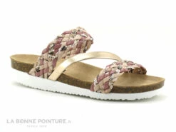 Bio Life 1152 - Rose - Saumon - Mule Mode Femme