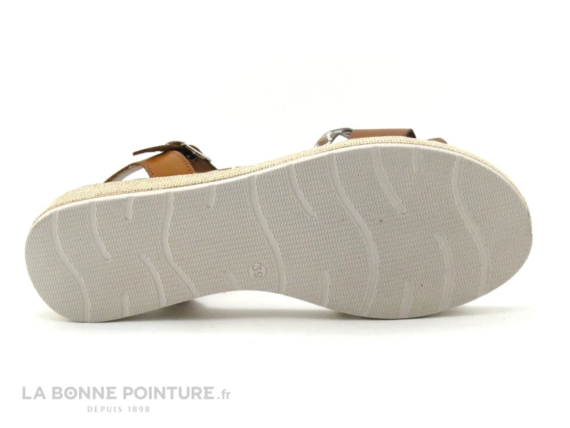 Jordana 3424 Cuero - Sandale Marron Femme - Semelle Compensee 8 Jordana 3424 Cuero - Sandale Marron Femme - Semelle Compensee – Image 6