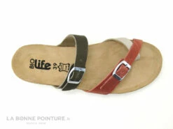 Bio Life 1934 964 Candy 05 Kaki - Rouge - Beige - Tong Femme -LA BONNE POINTURE Soldes cd24607c73b9e66c561f35ea11d5d5ef img 0099.jpg 160052