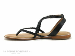 Tropeziennes HONG Noir 42167 - Sandale Tong Plate - Brides Tressees -LA BONNE POINTURE Soldes cd24607c73b9e66c561f35ea11d5d5ef img 0118.jpg 171647