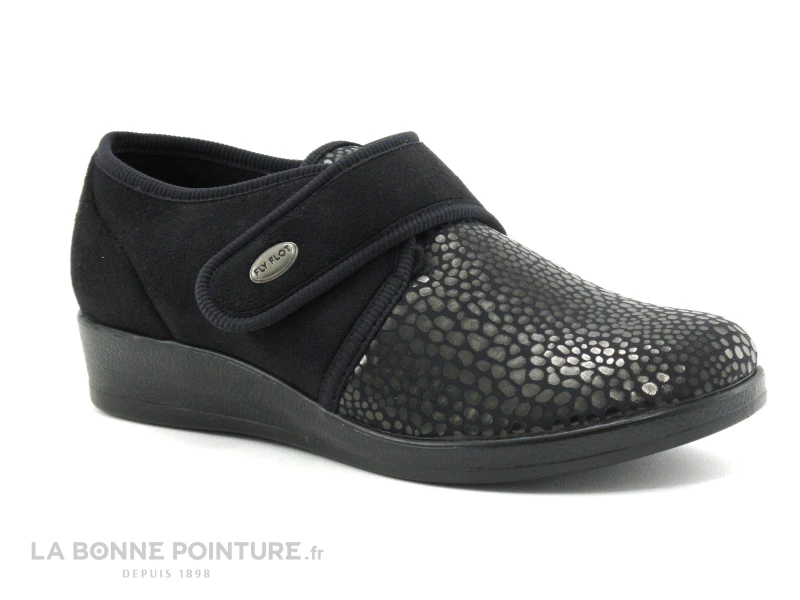 Fly Flot Noir Velcro Chausson FALKINE 3 Fly Flot Noir Velcro Chausson FALKINE