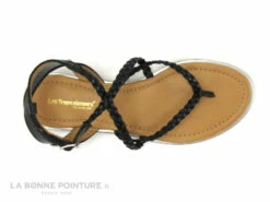 Tropeziennes HONG Noir 42167 - Sandale Tong Plate - Brides Tressees -LA BONNE POINTURE Soldes cd24607c73b9e66c561f35ea11d5d5ef img 0121.jpg 171644