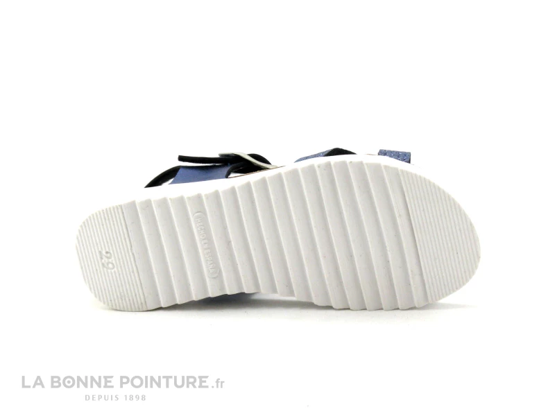 Autenti 6811912 Bleu Metal - Sandale Fille Bride Salome 8 Autenti 6811912 Bleu Metal - Sandale Fille Bride Salome – Image 6