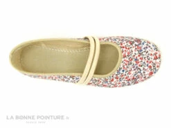 Soca 0333 Beige Et Fleuri - Chausson Ballerine Femme Avec Elastique -LA BONNE POINTURE Soldes cd24607c73b9e66c561f35ea11d5d5ef img 0167.jpg 171687