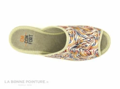CM Confort 48750000 Tiguer - Beige Et Multicolore - Pantoufle Mule F -LA BONNE POINTURE Soldes cd24607c73b9e66c561f35ea11d5d5ef img 0184.jpg 171689