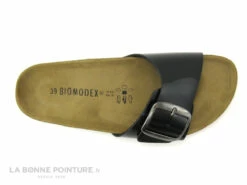 Biomodex 1854 Noir Verni - Mule Femme Avec Bride Large -LA BONNE POINTURE Soldes cd24607c73b9e66c561f35ea11d5d5ef img 0210.jpg 160305