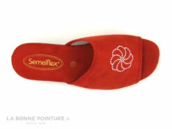 Semelflex ISIS 2 Rouge - Pantoufle Mule Femme - Petit Talon -LA BONNE POINTURE Soldes cd24607c73b9e66c561f35ea11d5d5ef img 0219.jpg 171673