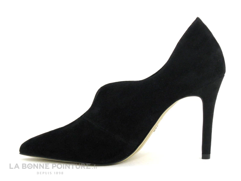 Tamaris 1-24418-22 Black - Escarpin Noir - Vague - Talon Aiguille 5 Tamaris 1-24418-22 Black - Escarpin Noir - Vague - Talon Aiguille – Image 3