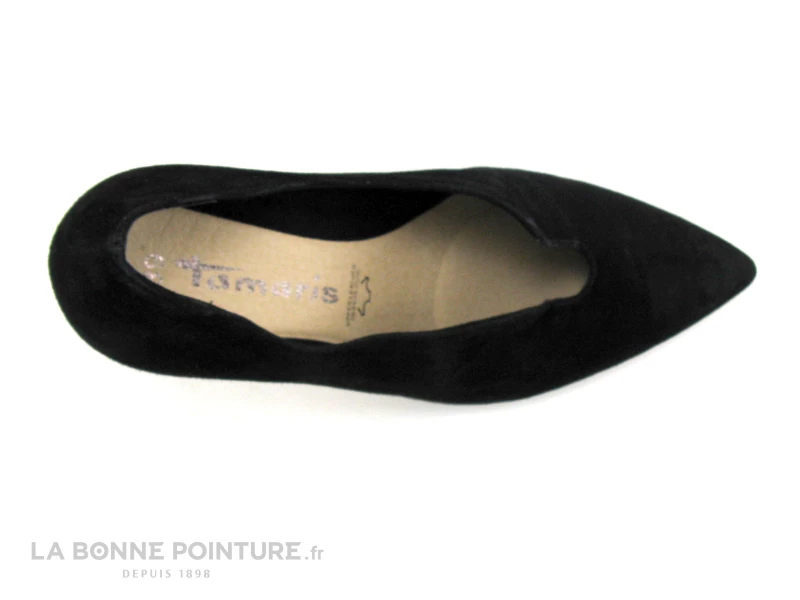 Tamaris 1-24418-22 Black - Escarpin Noir - Vague - Talon Aiguille 8 Tamaris 1-24418-22 Black - Escarpin Noir - Vague - Talon Aiguille – Image 6