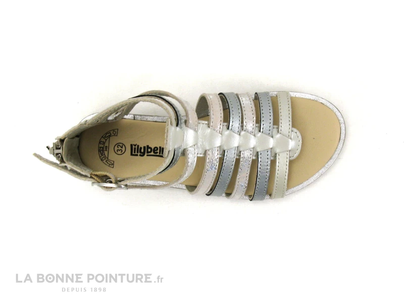 Lilybellule HIBELA Argent - Sandale Spartiate Fille 8 Lilybellule HIBELA Argent - Sandale Spartiate Fille – Image 6