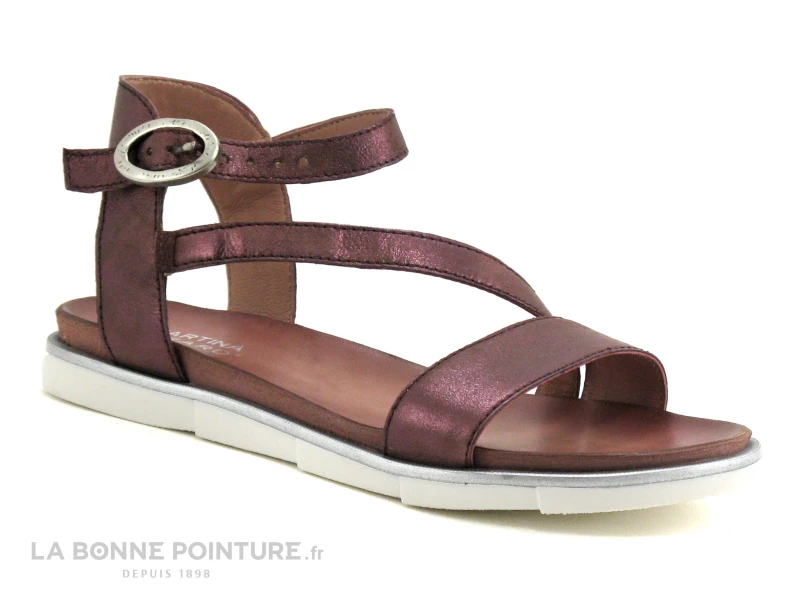 Martina Buraro 740019 Plum - Sandale Rose Metal Femme 3 Martina Buraro 740019 Plum - Sandale Rose Metal Femme