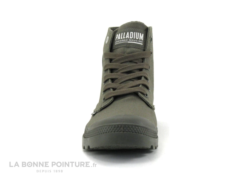 Palladium MONO CHROME Olive Night - Chaussure Montante Kaki 4 Palladium MONO CHROME Olive Night - Chaussure Montante Kaki – Image 2