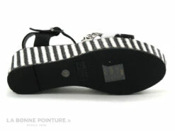 MamZelle PISTO Compo Leo Blanc Noir - Sandale - Talon Rayures -LA BONNE POINTURE Soldes cd24607c73b9e66c561f35ea11d5d5ef img 0303.jpg 145253