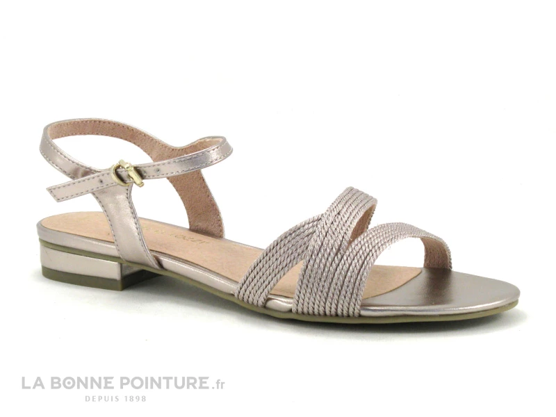Marco Tozzi 2-28185-28 Rose Metallic - Sandale Mode Femme 3 Marco Tozzi 2-28185-28 Rose Metallic - Sandale Mode Femme