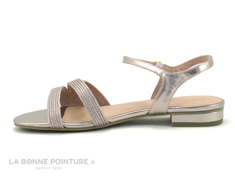 Marco Tozzi 2-28185-28 Rose Metallic - Sandale Mode Femme 5 Marco Tozzi 2-28185-28 Rose Metallic - Sandale Mode Femme – Image 3