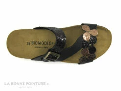 Biomodex 1275 - Noir - Bronze - 3 Fleures Glitter - Mule Femme -LA BONNE POINTURE Soldes cd24607c73b9e66c561f35ea11d5d5ef img 0342.jpg 172016