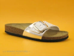 Biomodex 1854 Argent - Paillettes - Mule Plate - Bride Large