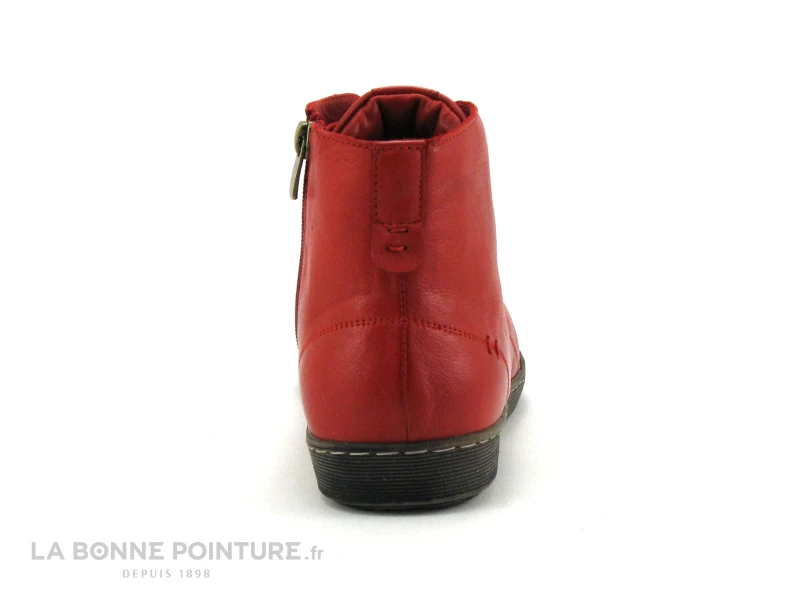 Andrea Conti 0341500-583 Chili - Chaussure Montante Rouge Fonce 6 Andrea Conti 0341500-583 Chili - Chaussure Montante Rouge Fonce – Image 4