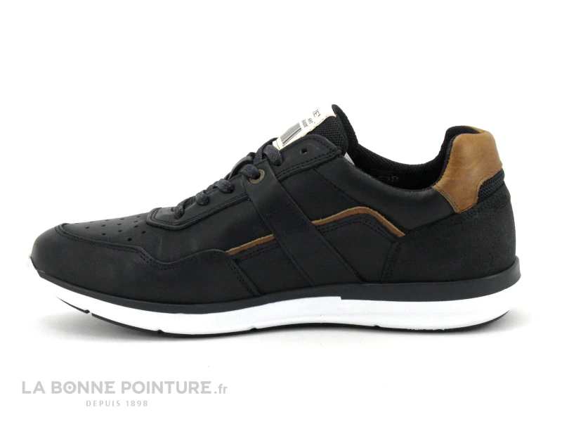 Jooze J5601 V44 Noir - Sneakers Homme Cuir Noir 5 Jooze J5601 V44 Noir - Sneakers Homme Cuir Noir – Image 3