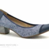 Fugitive CAMPO Navy Gamme Blue - Escarpin