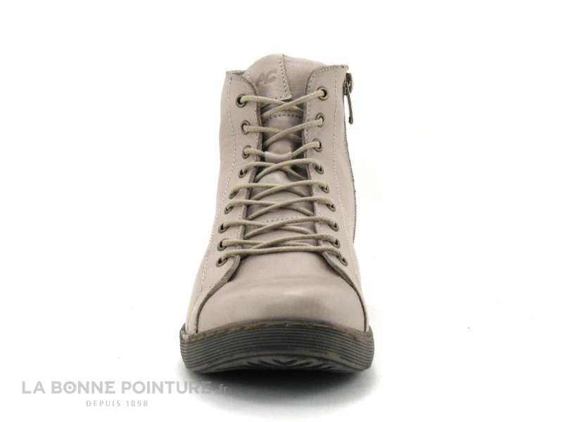 Andrea Conti 0344900-640 Dark Stone - Chaussure Montante Beige 4 Andrea Conti 0344900-640 Dark Stone - Chaussure Montante Beige – Image 2