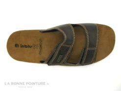 Inblu TG18WK25 - Mule Homme 2 Brides Velcro - Marron Fonce 8 Inblu TG18WK25 - Mule Homme 2 Brides Velcro - Marron Fonce -LA BONNE POINTURE Soldes cd24607c73b9e66c561f35ea11d5d5ef img 0519.jpg 160633
