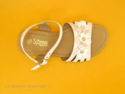 3 Pommes VITA Blanc - 3 Fleurs - Sandale Souple Fille -LA BONNE POINTURE Soldes cd24607c73b9e66c561f35ea11d5d5ef img 0531.jpg 172559