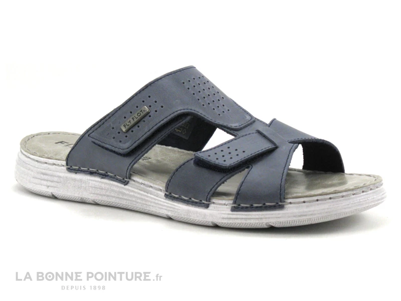 Fly Flot FISSILE Bleu - Mule Reglable Homme 3 Fly Flot FISSILE Bleu - Mule Reglable Homme