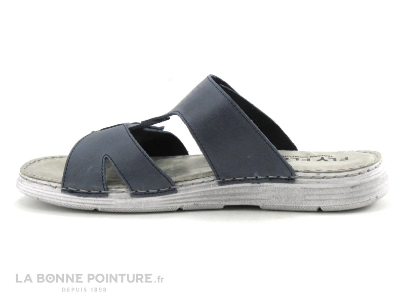 Fly Flot FISSILE Bleu - Mule Reglable Homme 5 Fly Flot FISSILE Bleu - Mule Reglable Homme – Image 3