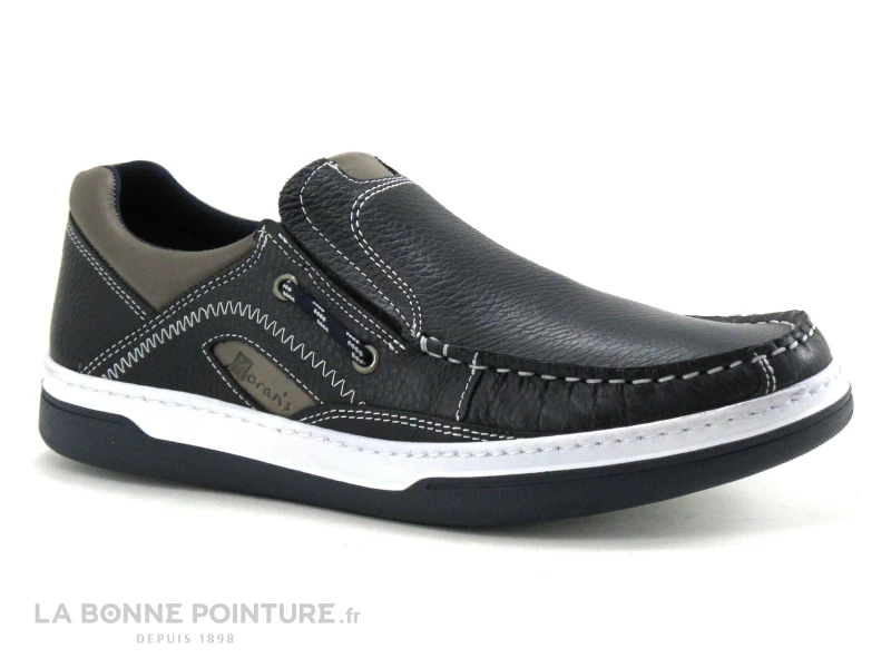 Morans VEILLON Marine - Beige - Mocassin Homme 7 Morans VEILLON Marine - Beige - Mocassin Homme – Image 5