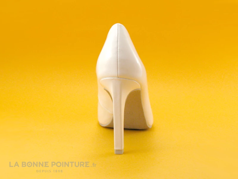 Marco Tozzi 2-22415-34 White Patent - Escarpin Blanc Verni Talon Haut 6 Marco Tozzi 2-22415-34 White Patent - Escarpin Blanc Verni Talon Haut – Image 4