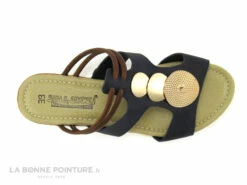 Sun Shadow 272029 Bleu Marine - Marron - Cercles Dores - Mule Femme -LA BONNE POINTURE Soldes cd24607c73b9e66c561f35ea11d5d5ef img 0601.jpg 160702