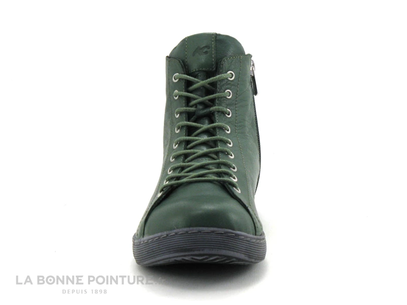 Andrea Conti Tanne 0344900-147 - Basket Montante Femme Cuir Vert 4 Andrea Conti Tanne 0344900-147 - Basket Montante Femme Cuir Vert – Image 2