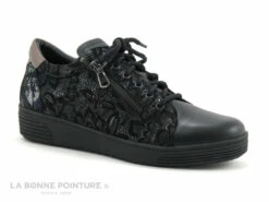 Artika TELIBOU Barbina Noir - Basket Mode Et Confort Femme