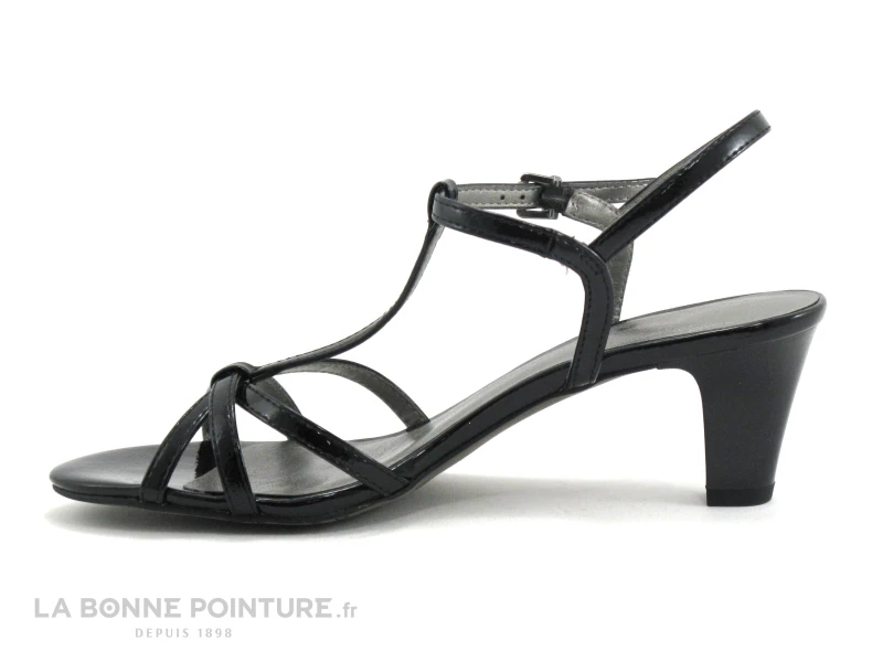 Tamaris 1-28329-20 018 Black Patent - Sandale Noir Verni 5 Tamaris 1-28329-20 018 Black Patent - Sandale Noir Verni – Image 3