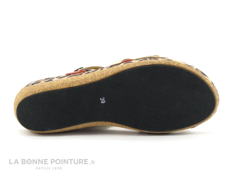 Pedi Girl YALORK Nude Rouge - Sandale Mode Et Confort Femme 8 Pedi Girl YALORK Nude Rouge - Sandale Mode Et Confort Femme – Image 6