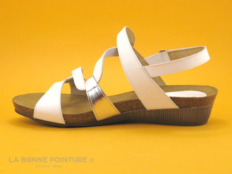 Xapatan 2164 Blanc Argent - Sandale Mode Confort Femme 5 Xapatan 2164 Blanc Argent - Sandale Mode Confort Femme – Image 3
